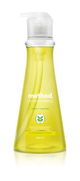 method - LIQUIDE VAISSELLE CITRON MENTHE BD